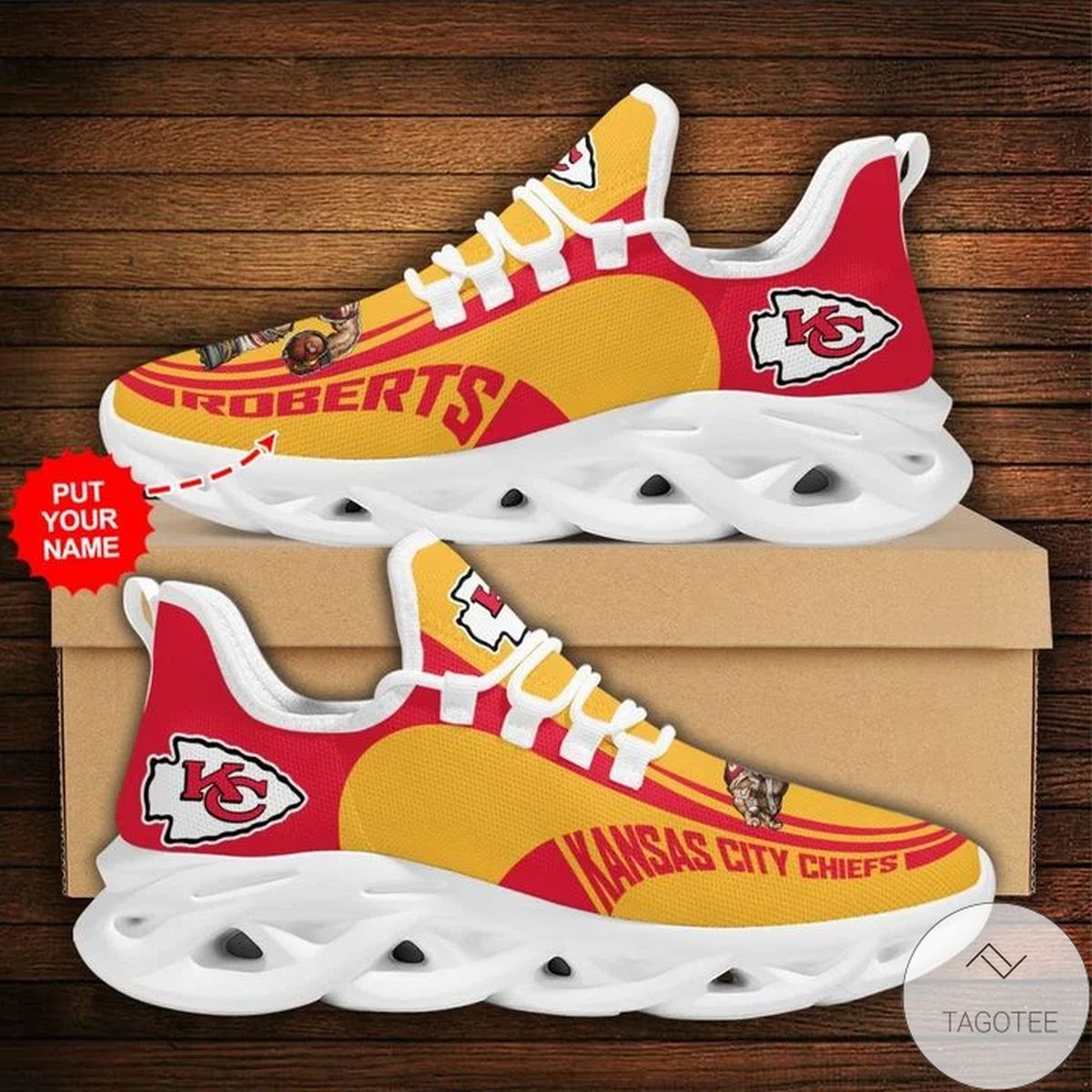 Personalized Nfl Kansas City Chiefs Sneaker Max Soul Shoes Personalized Nfl Kansas City Chiefs Sneaker Max Soul Shoes