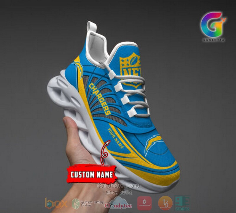 Personalized-Nfl-Los-Angeles-Chargers-Custom-Clunky-Max-Soul-Shoes-3