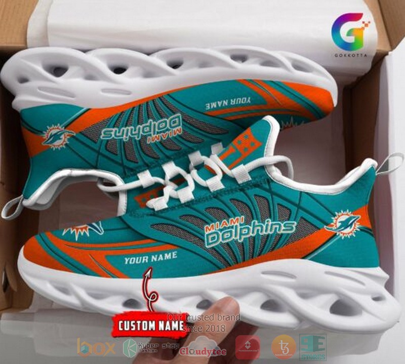 Personalized-Nfl-Miami-Dolphins-Custom-Clunky-Max-Soul-Shoes-1