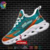 Personalized Nfl Miami Dolphins Custom Clunky Max Soul Shoes