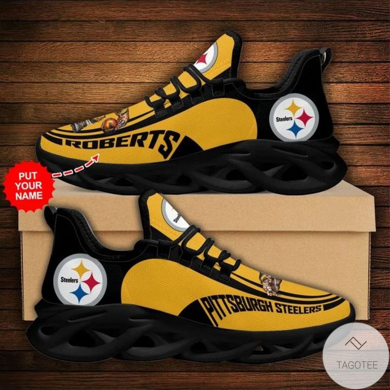 Personalized-Nfl-Pittsburgh-Steelers-Sneaker-Max-Soul-Shoes-1