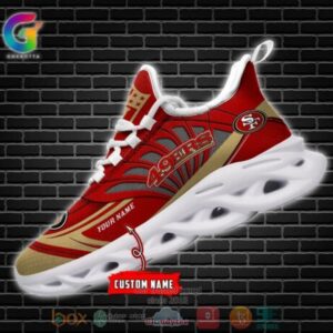 Personalized Nfl San Francisco 49Ers Custom Clunky Max Soul Shoes