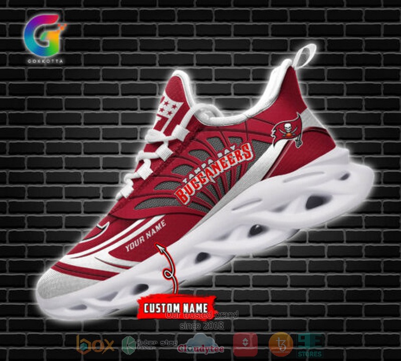 Personalized Nfl Tampa Bay Buccaneers Custom Clunky Max Soul Shoes Personalized Nfl Tampa Bay Buccaneers Custom Clunky Max Soul Shoes
