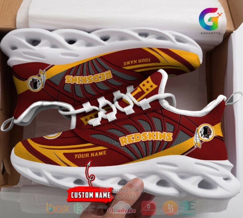 Personalized-Nfl-Washington-Redskins-Custom-Clunky-Max-Soul-Shoes-1