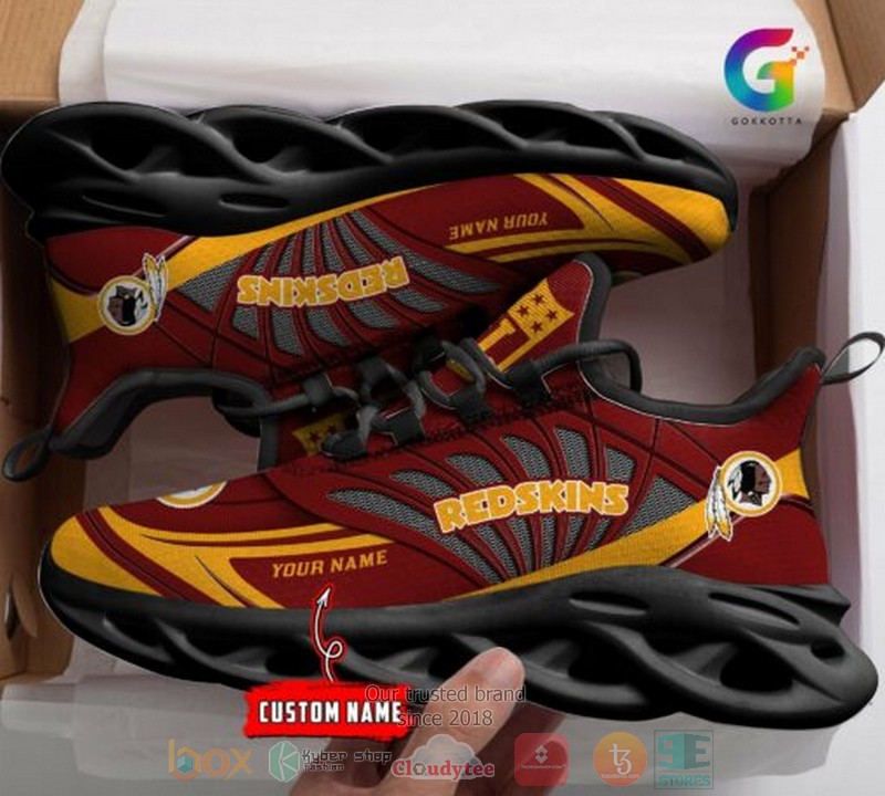 Personalized-Nfl-Washington-Redskins-Custom-Clunky-Max-Soul-Shoes-2