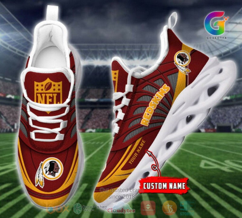 Personalized-Nfl-Washington-Redskins-Custom-Clunky-Max-Soul-Shoes-3