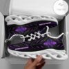 Personalized Northwestern Wildcats Football Team Clunky Sneakers Max Soul Shoes