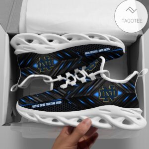 Personalized Notre Dame Fighting Irish Football Team Clunky Sneakers Max Soul Shoes