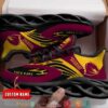 Personalized Nrl Brisbane Broncos Pink Max Soul Sneakers
