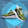 Personalized Nrl Canberra Raiders Green Camo Max Soul Sneakers