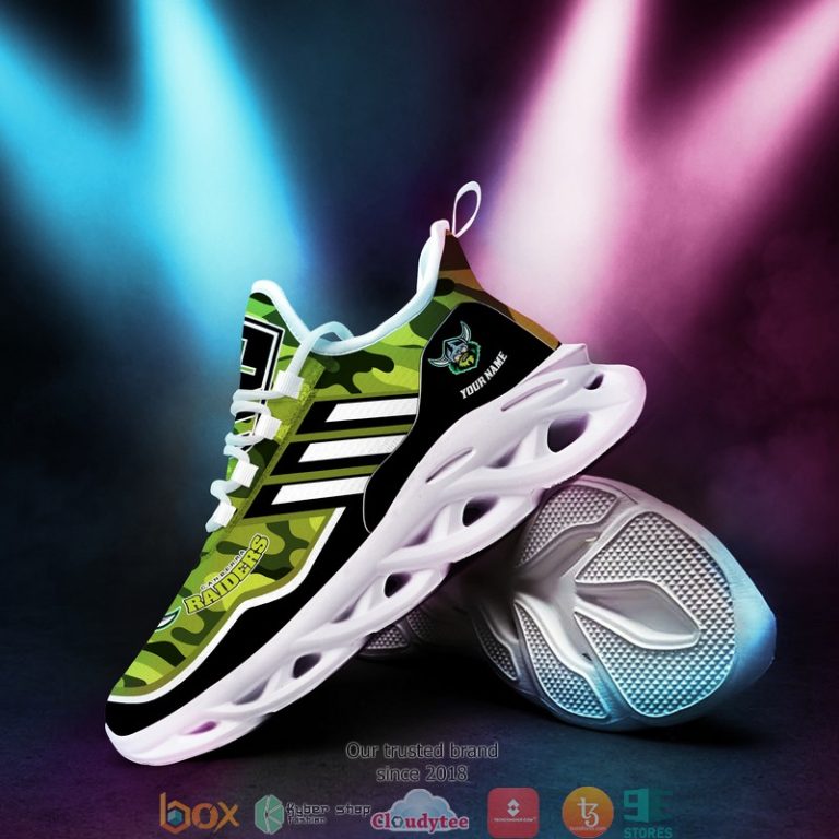 Personalized-Nrl-Canberra-Raiders-Green-Camo-Max-Soul-Sneakers-2