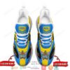 Personalized Nrl Gold Coast Titans Blue Max Soul Sneakers
