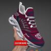Personalized Nrl Manly Sea Eagles Max Soul Sneakers