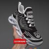 Personalized Nrl New Zealand Warriors Black Max Soul Sneakers