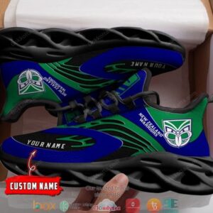 Personalized Nrl New Zealand Warriors Blue Max Soul Sneakers
