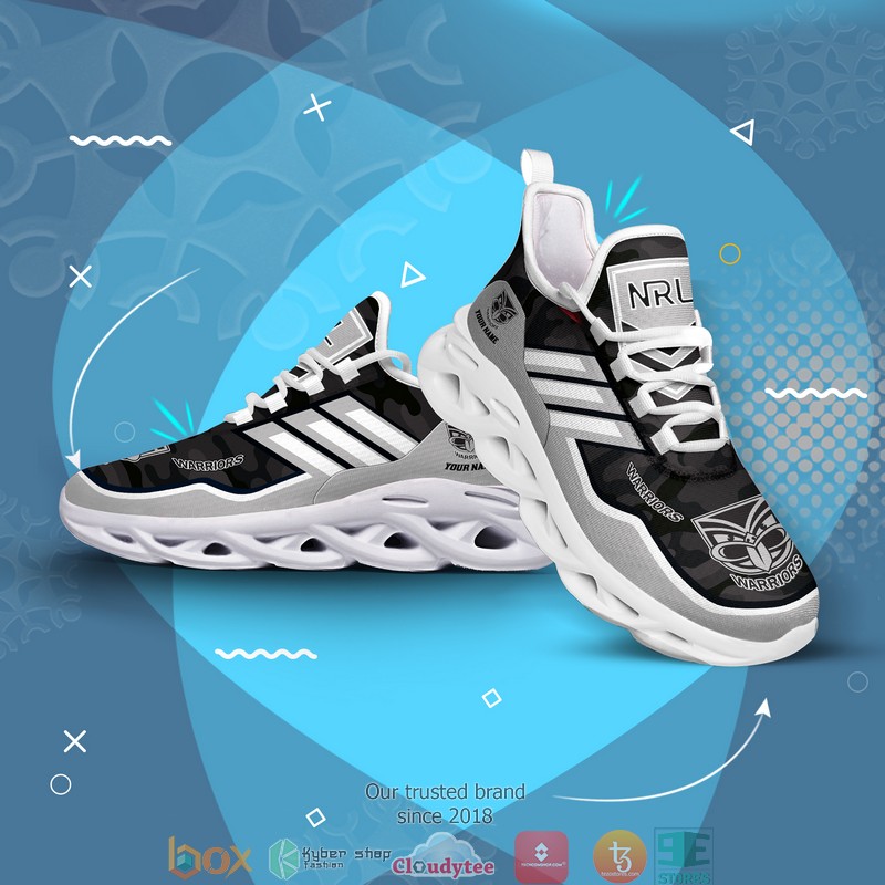 Personalized Nrl New Zealand Warriors Max Soul Sneakers Personalized Nrl New Zealand Warriors Max Soul Sneakers