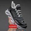 Personalized Nrl Penrith Panthers Grey Max Soul Sneakers
