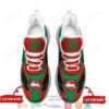 Personalized Nrl South Sydney Rabbitohs Red Green Max Soul Sneakers