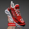 Personalized Nrl St. George Illawarra Dragons Red Max Soul Sneakers