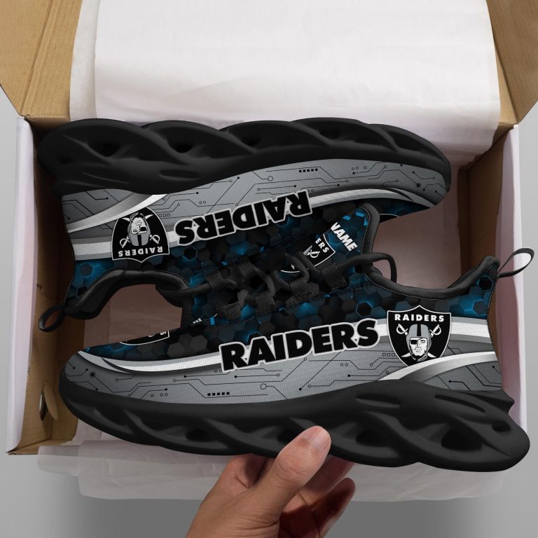 Personalized-Oakland-Raiders-Football-Team-Max-Soul-Clunky-Sneaker-2