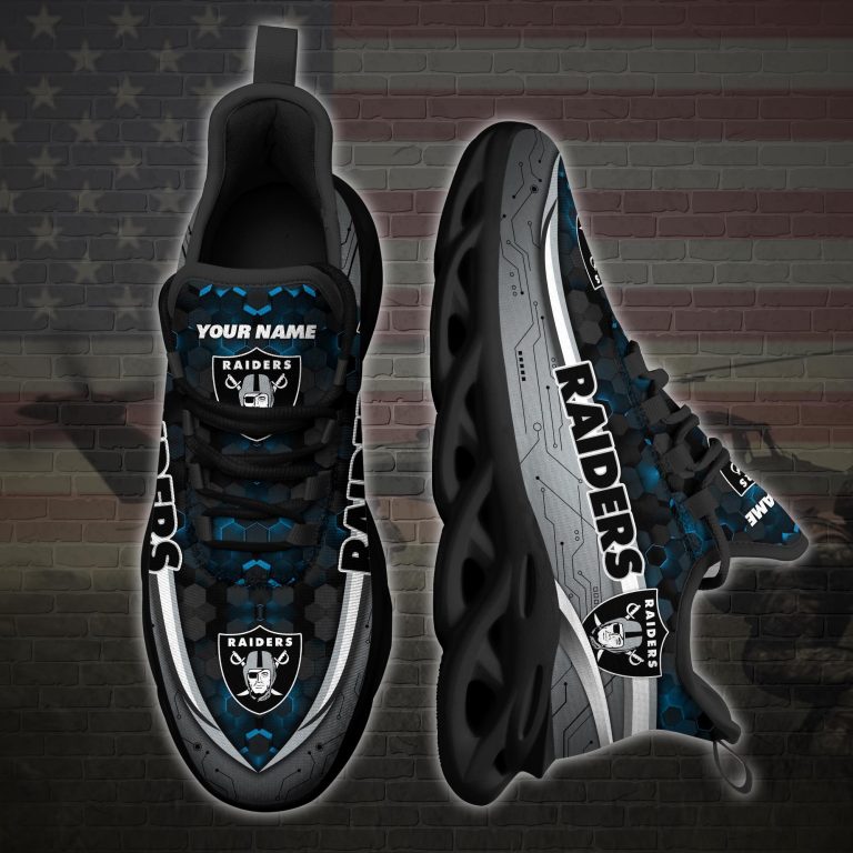 Personalized-Oakland-Raiders-Football-Team-Max-Soul-Clunky-Sneaker-3