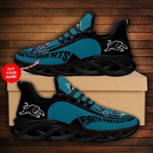 Personalized Penrith Panthers Clunky Max Soul Shoes