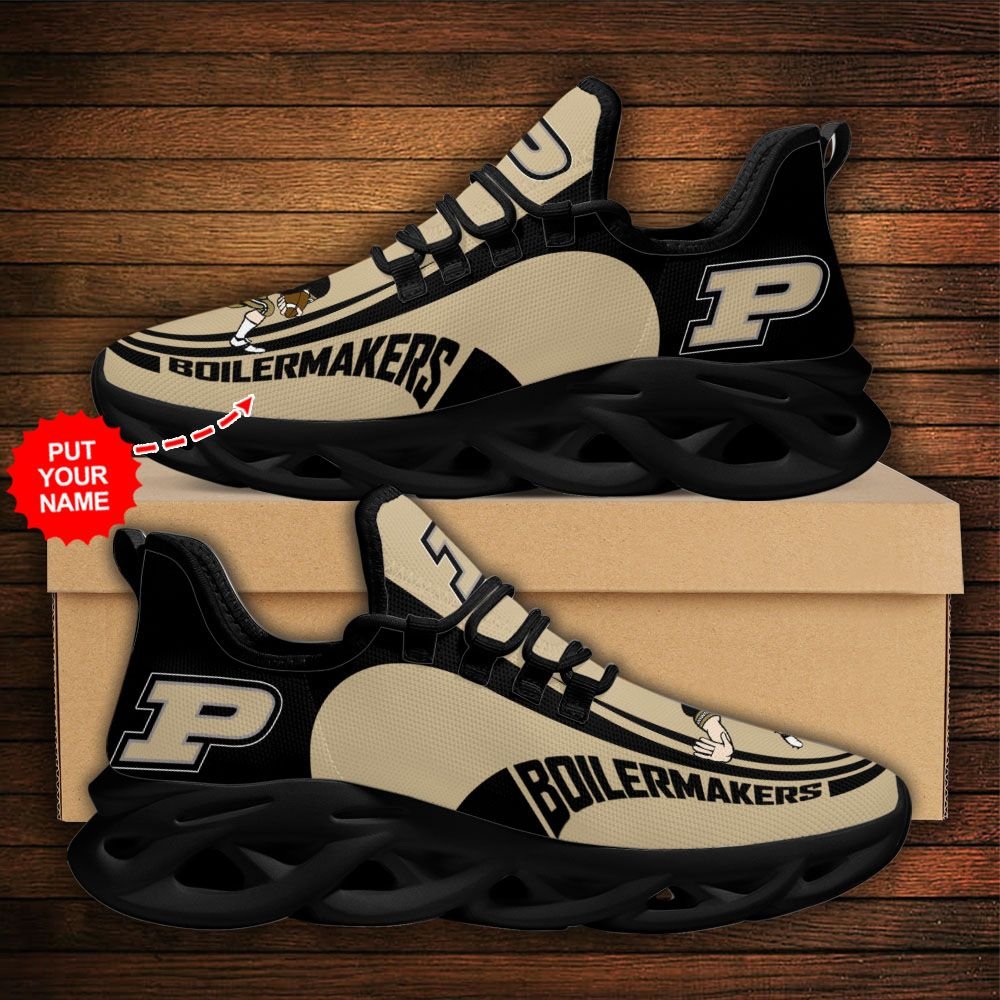 Personalized Purdue Boilermakers Clunky Max Soul Shoes Personalized Purdue Boilermakers Clunky Max Soul Shoes