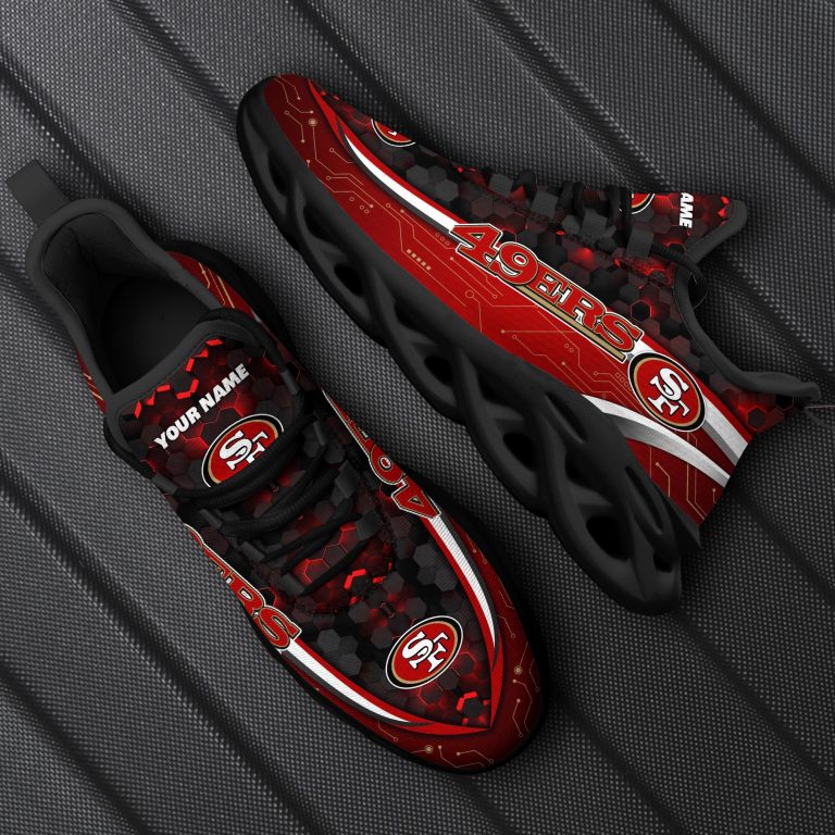 Personalized-San-Francisco-49Ers-Football-Team-Max-Soul-Clunky-Sneaker-1