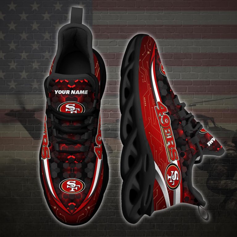 Personalized-San-Francisco-49Ers-Football-Team-Max-Soul-Clunky-Sneaker-3