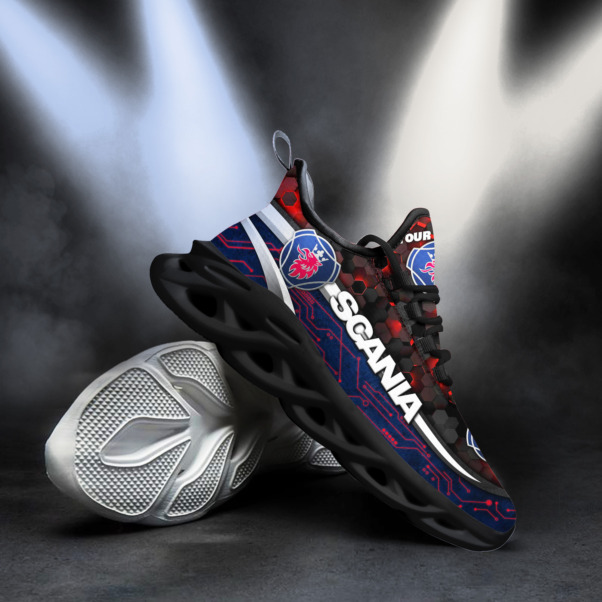 Personalized Scania Max Soul Clunky Sneaker Personalized Scania Max Soul Clunky Sneaker