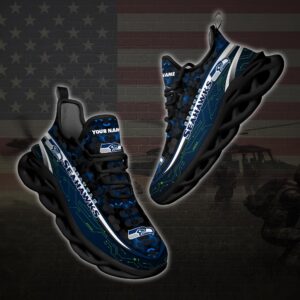 Personalized Seattle Seahawks Football Team Max Soul Clunky Sneaker