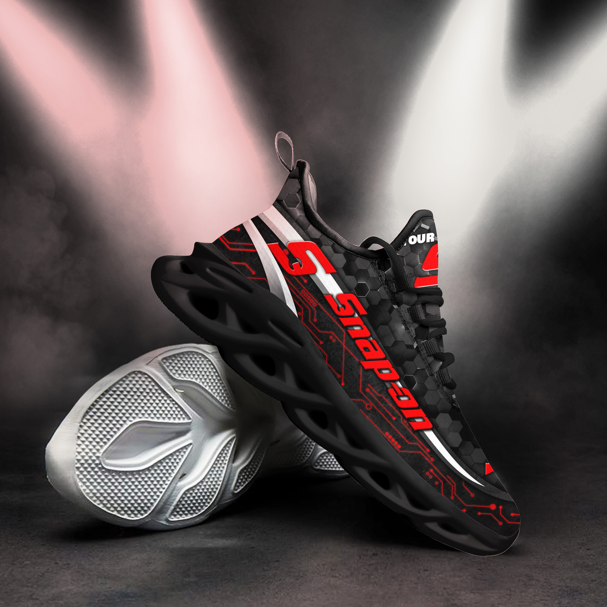 Personalized Snap-On Max Soul Clunky Sneaker Personalized Snap-On Max Soul Clunky Sneaker
