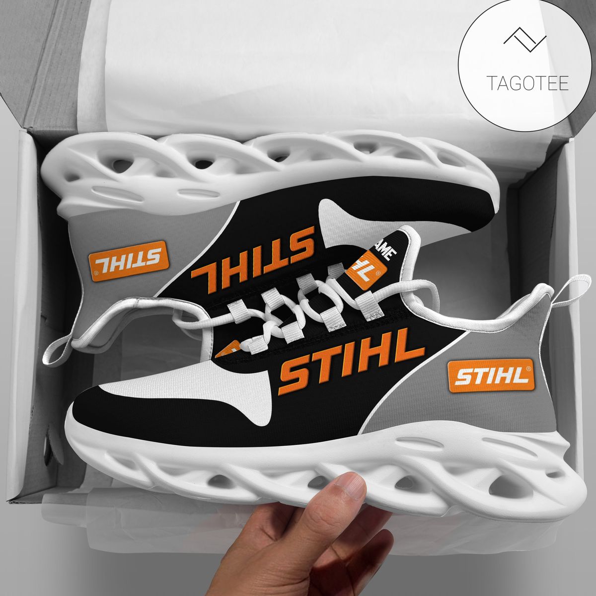 Personalized Stihl Sport Clunky Sneakers Max Soul Shoes Personalized Stihl Sport Clunky Sneakers Max Soul Shoes