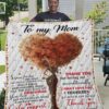 Personalized To My Mom Quilt Blanket From Daughter I Truly Love You Mom Quilt Blanket Great Customized Blanket Gifts For Birthday Christmas Thanksgiving Mother'S Day