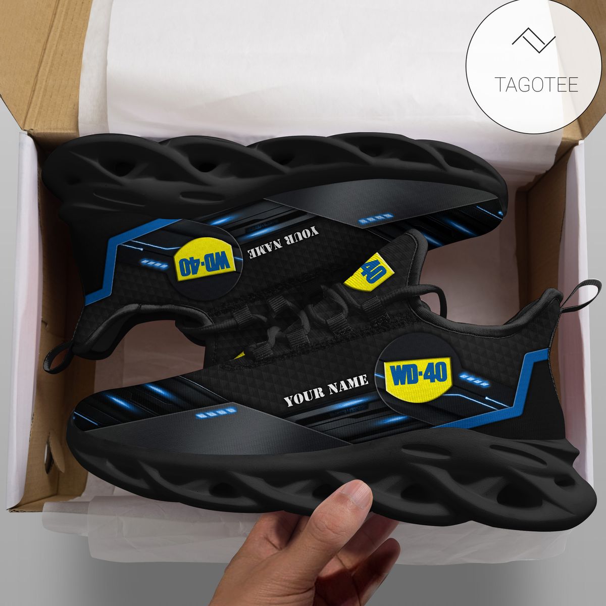 Personalized Wd-40 Clunky Sneakers Max Soul Shoes Personalized Wd-40 Clunky Sneakers Max Soul Shoes
