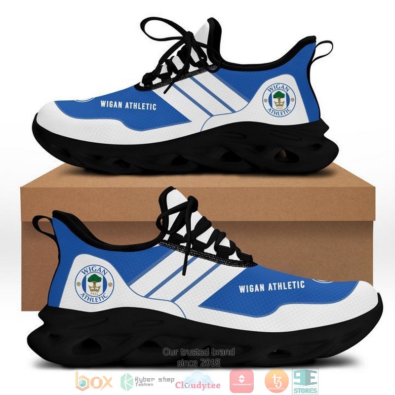 Personalized Wigan Athletic Fc Custom Max Soul Shoes Personalized Wigan Athletic Fc Custom Max Soul Shoes