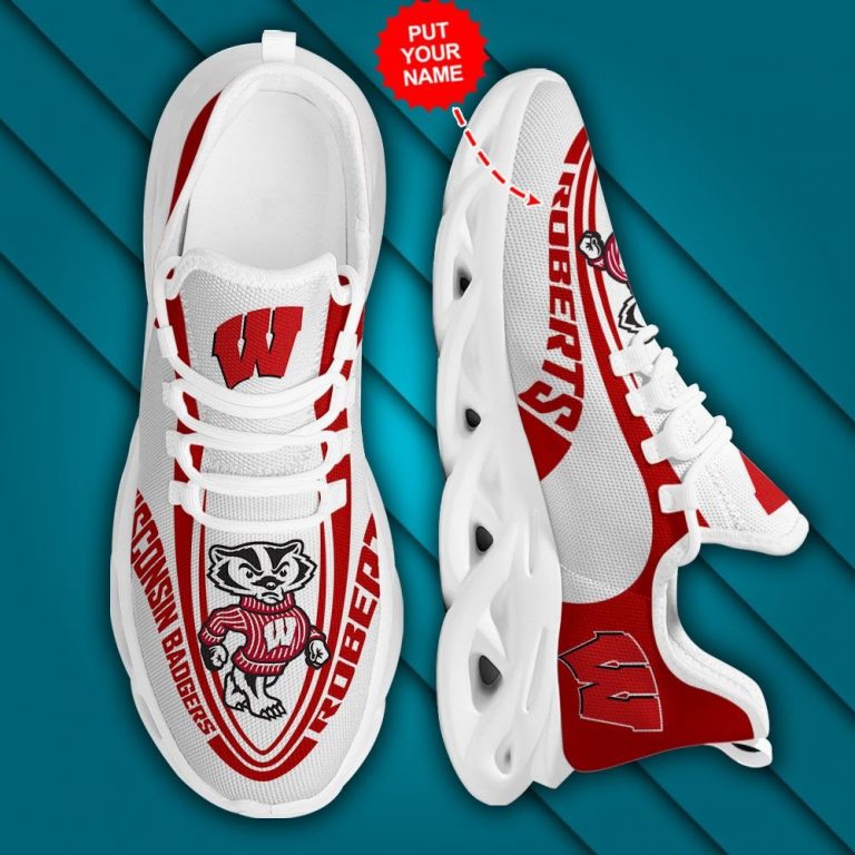 Personalized-Wisconsin-Badgers-Clunky-Max-Soul-Shoes-2