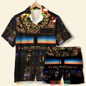 Personalized Pilot Pilot Control Panel Custom Hawaiian Shirt