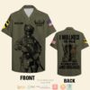 Personalized Veteran I Walked The Walk In Combat Boots And Dogtags Custom Hawaiian Shirt