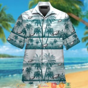 Philadelphia Eagles Coconut Island Hawaiian Shirt