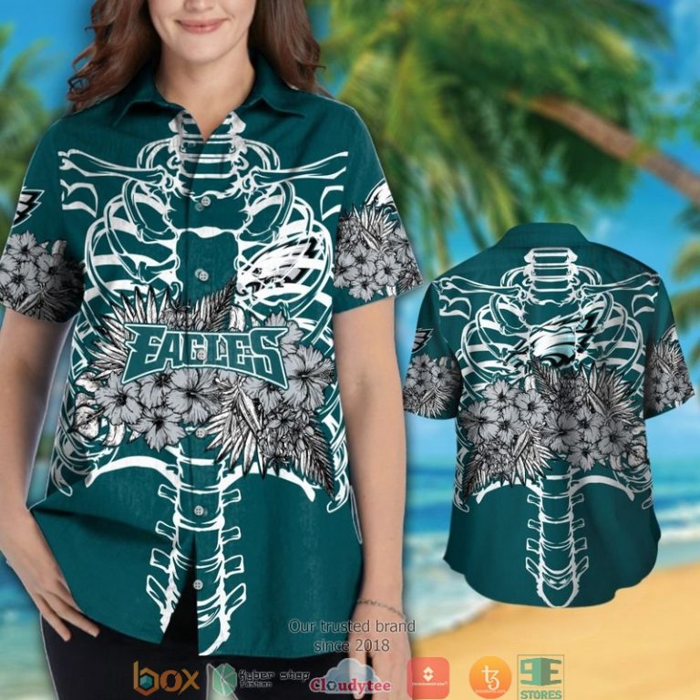 Philadelphia_Eagles_backbone_hibiscus_Hawaiian_Shirt_short_1_2-768x768-1