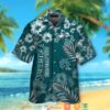 Philadelphia Eagles Leaf Hibiscus Hawaiian Shirt