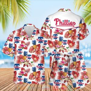Philadelphia Phillies Mlb Pineapple Hawaiian Shirt