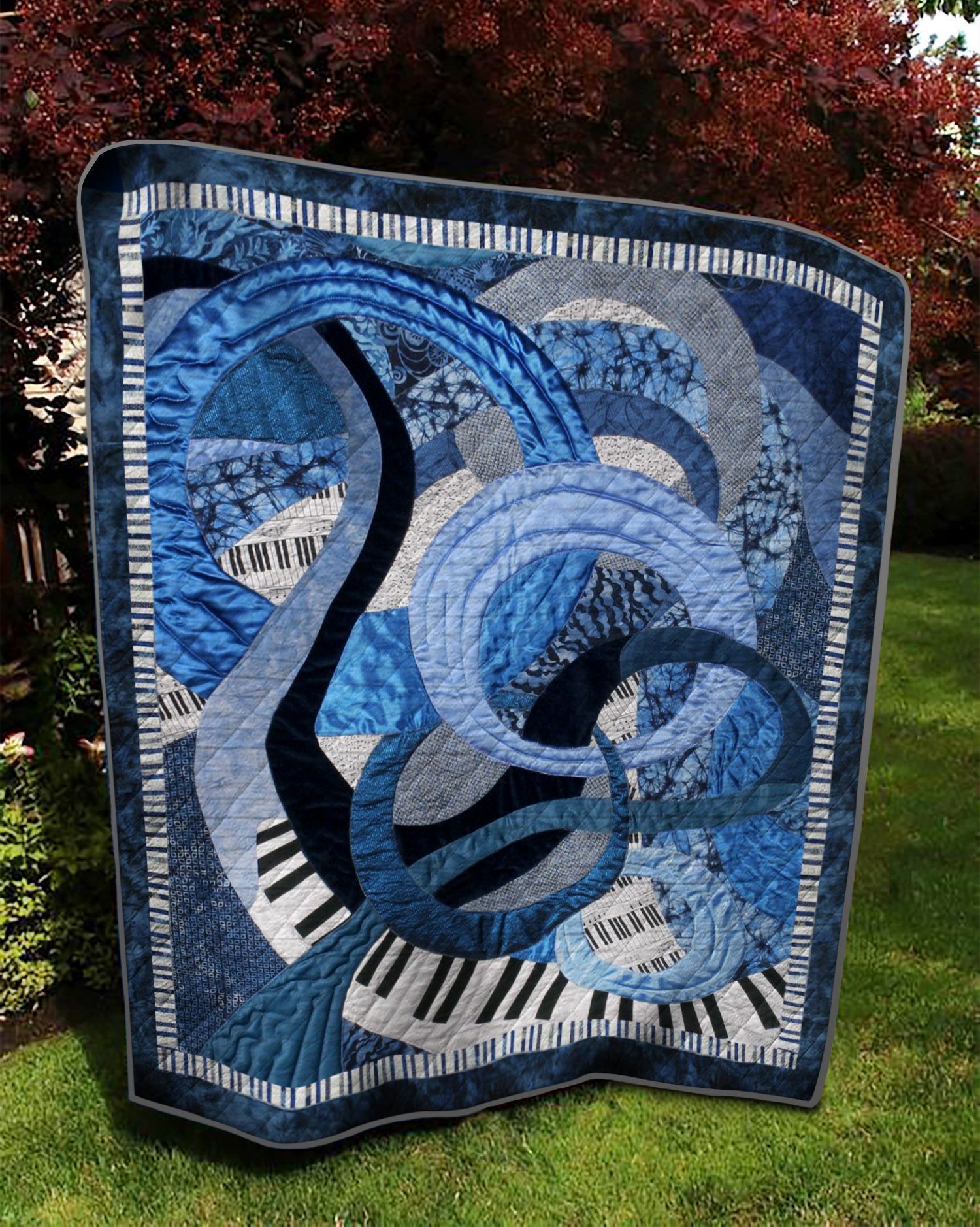 Piano Quilt Cudkt Piano Quilt Cudkt