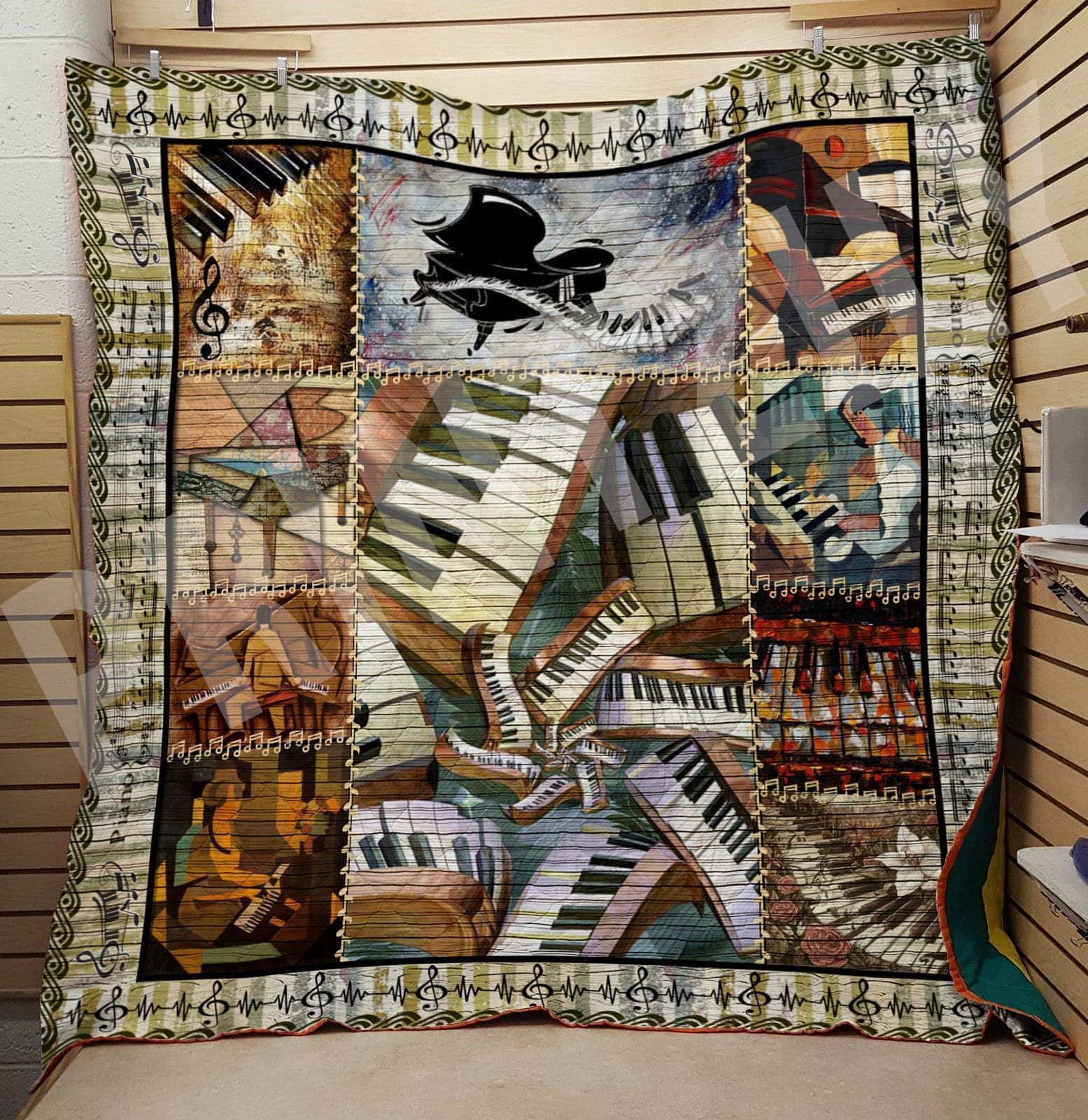 Piano Quilt Tugly Piano Quilt Tugly