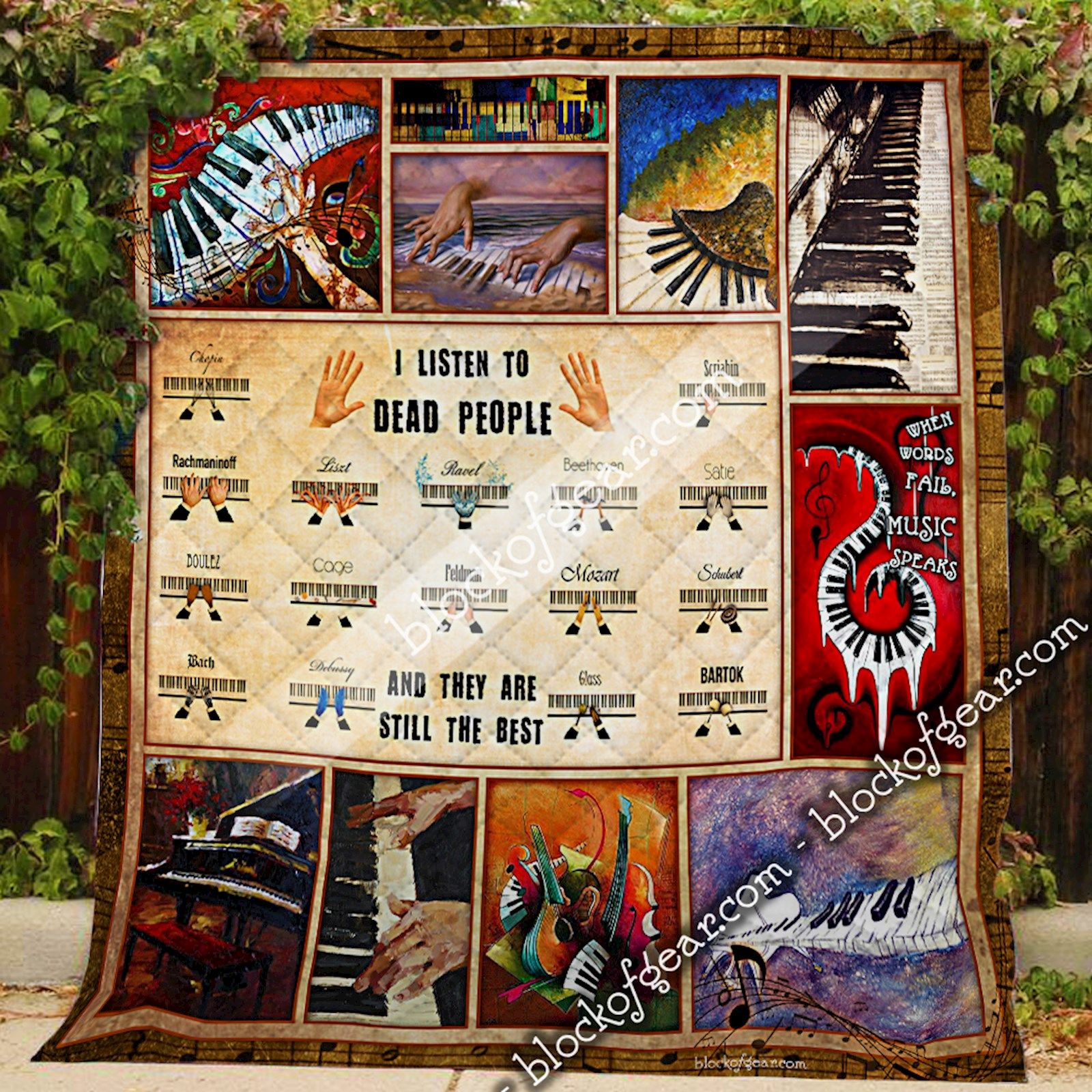 Piano Quilt Piano Quilt