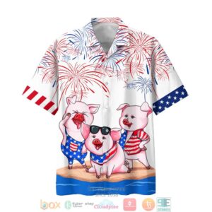 Pig Independence Is Coming Hawaiian Shirt