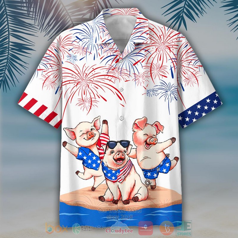 PigS Independence Day Is Coming Hawaiian Shirt PigS Independence Day Is Coming Hawaiian Shirt