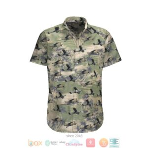 Pilatus Pc-6 French Army Hawaiian Shirt