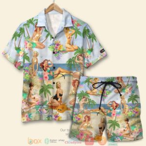 Pin Up Girl Hawaiian Shirt
